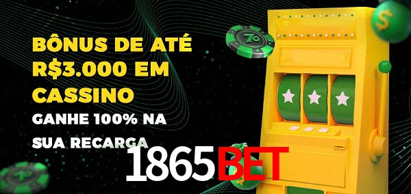 1865Bet melhor bônus de depósito